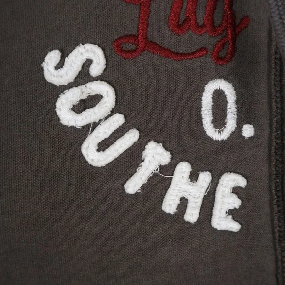 Hollister Laguna OC Southern Cal Women's Full Zip Hoodie Brown XS 16x20 - Picture 7 of 16